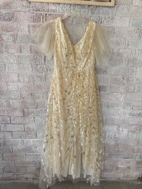 Gold Wedding Guest Dress for Sale up to 90% Off: Poshmark